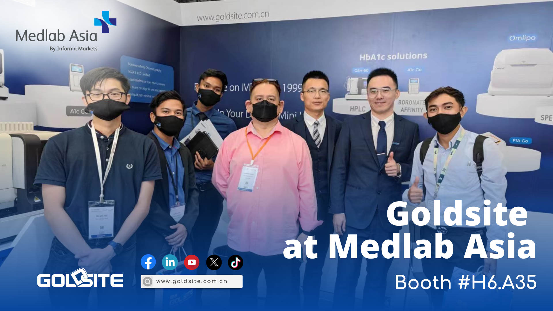 Goldsite Размышления о замечательной выставке на Medlab Asia 2023