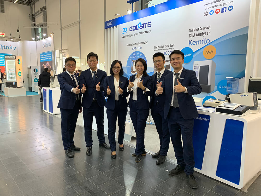 Goldsite Представлено на выставке MEDICA 2019